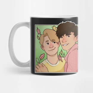 Nick and Charlie - heartstopper drawing Mug